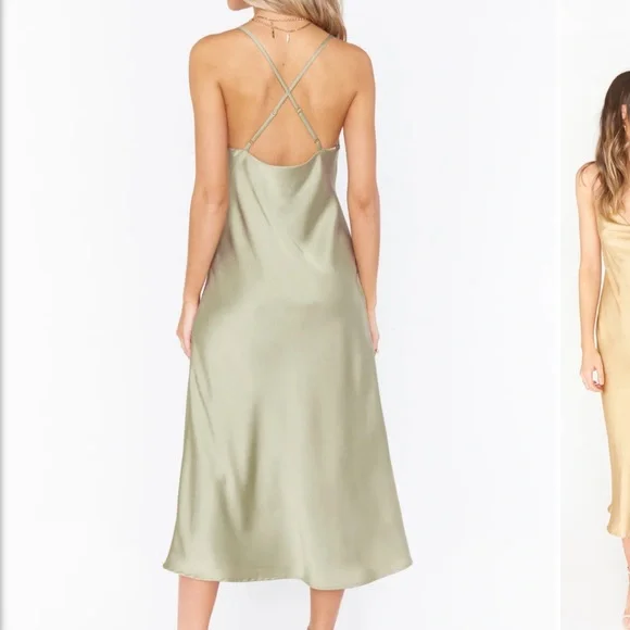 Show me your mumu cowl neck midi dress - Picture 2 of 6